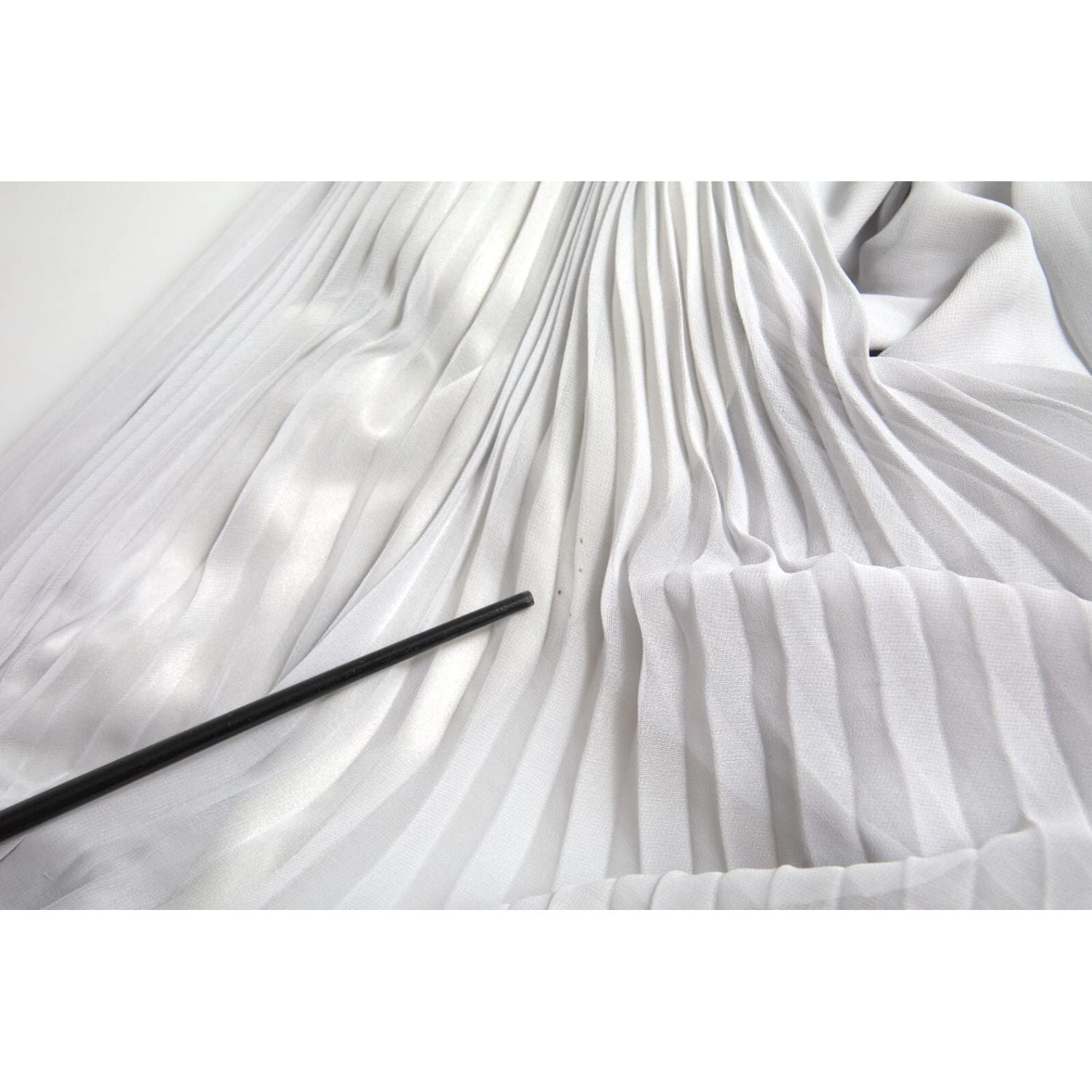 Dolce & Gabbana Light Grey Polyester Pleated Long Maxi Dress