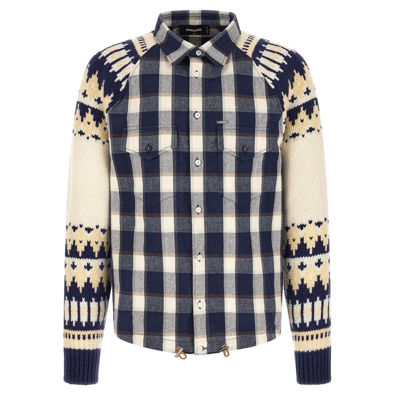 Dsquared² Multicolor Cotton Blouse