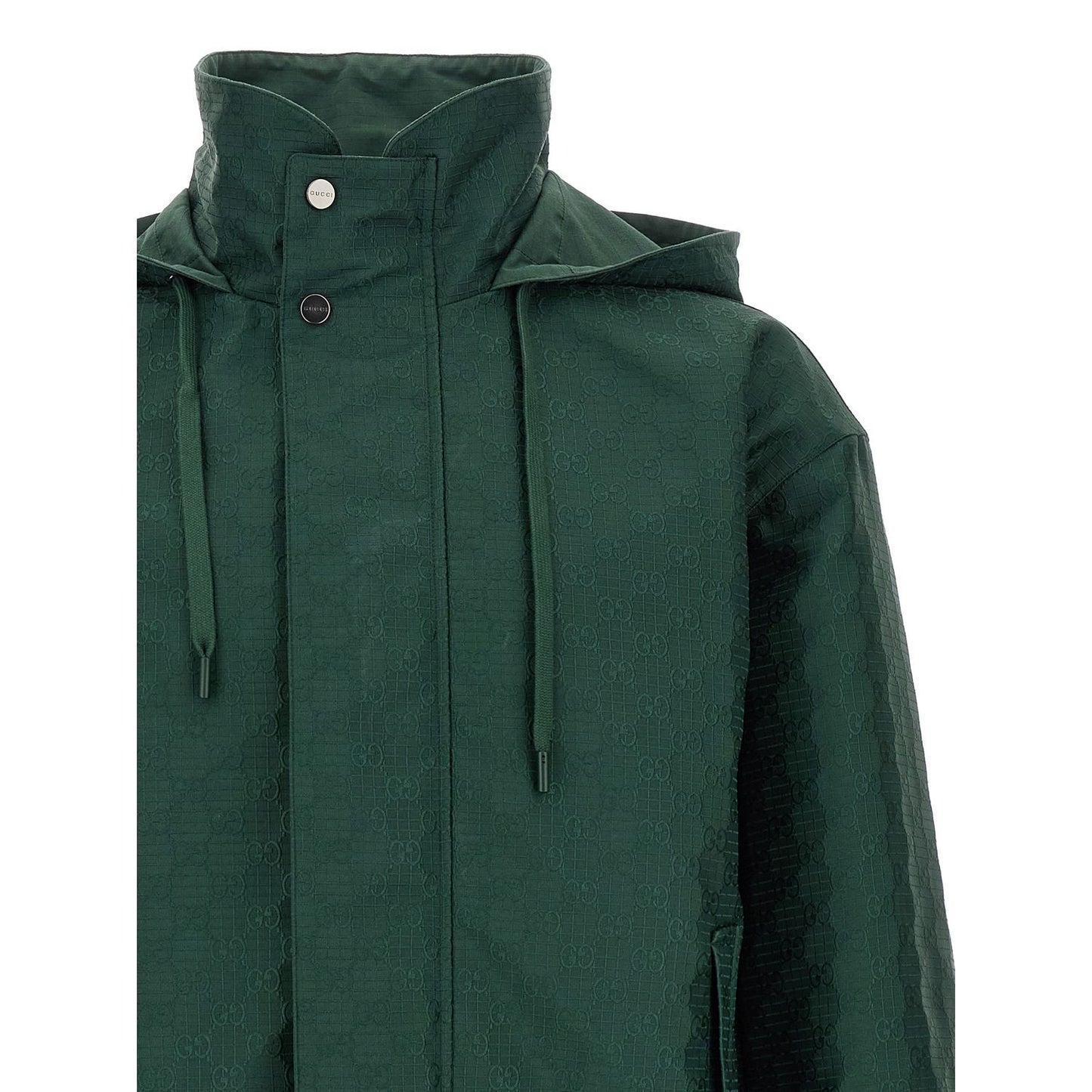 Gucci Bicolor Reversible Ripstop Cotton Jacket