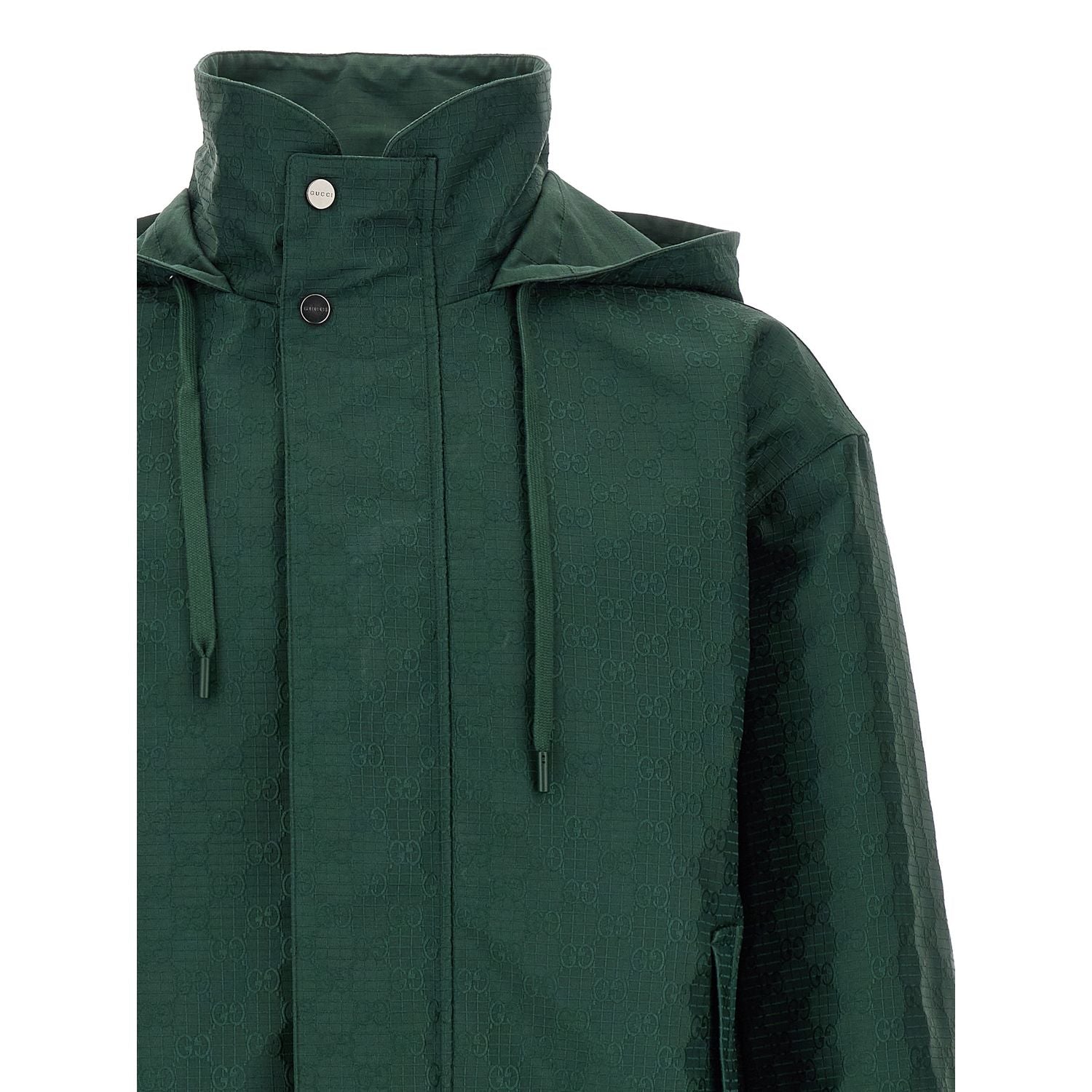 Gucci Bicolor Reversible Ripstop Cotton Jacket