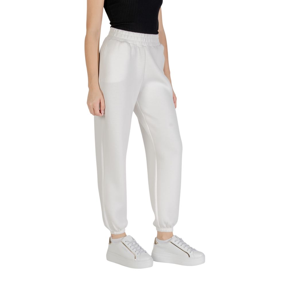 Guess Active Cream Viscose Joggers (Workout Pants) Guess Active