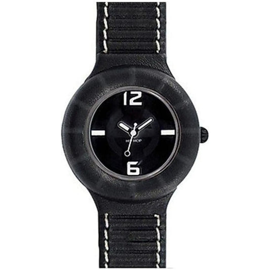 HIP HOP Mod. LEATHER WATCHES HIP HOP Black