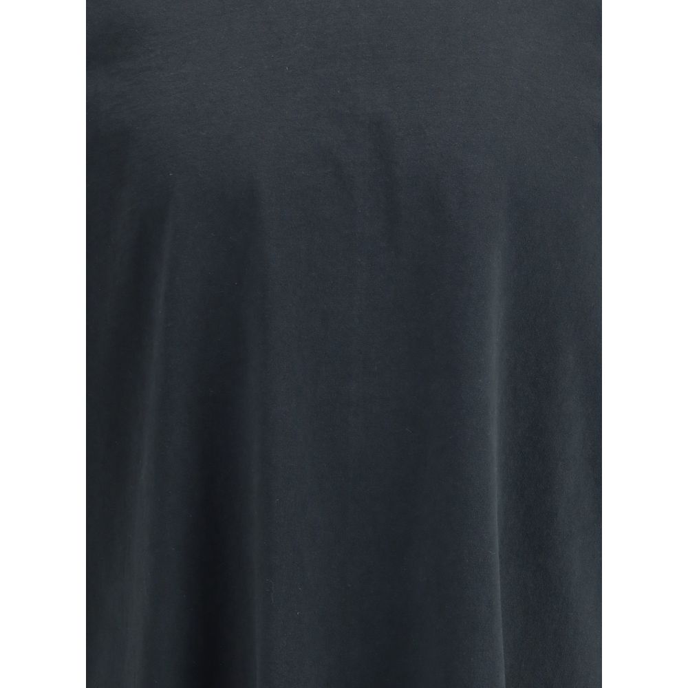 Haikure Black Cotton T-Shirt