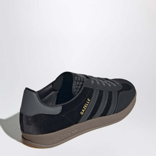 adidas Originals Gazelle Indoor Black Velvet Sneaker