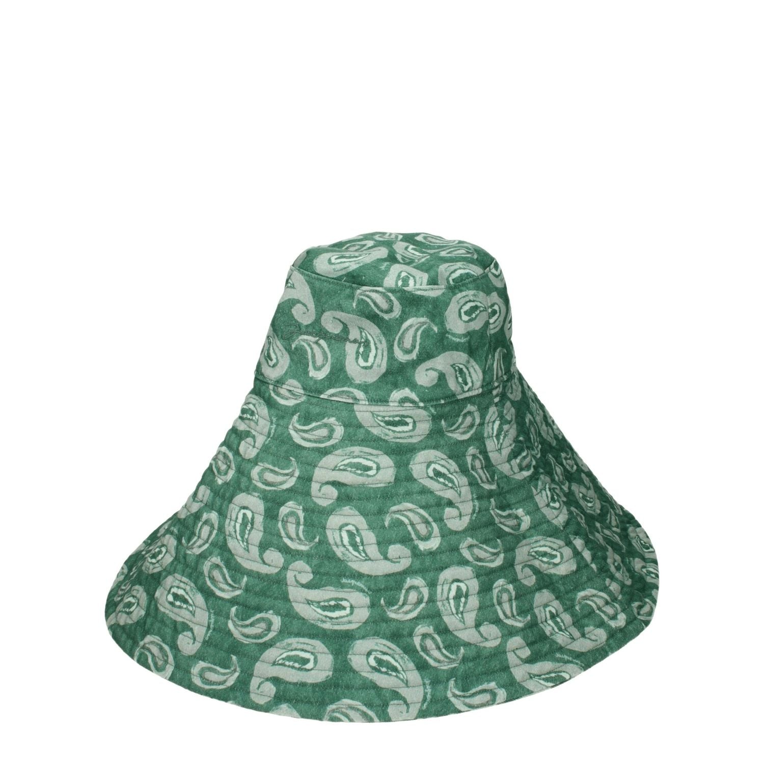 Jacquemus Green Cotton Sunhat