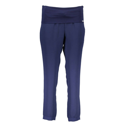 Liu Jo Blu Polyester Women's Track Pant Liu Jo