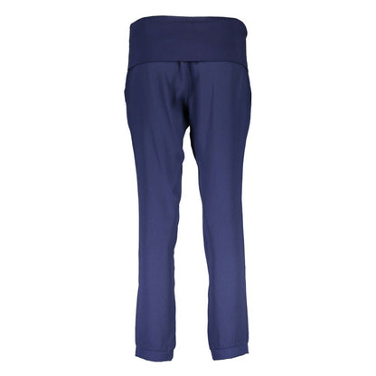 Liu Jo Blu Polyester Women's Track Pant Liu Jo