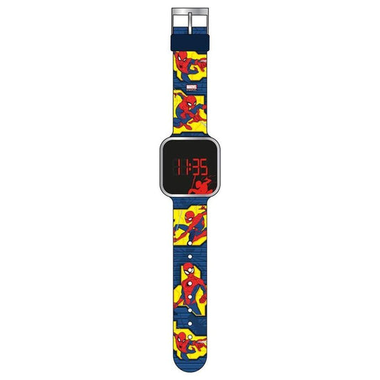 MARVEL Mod. SPIDERMAN - Led Watch Baby,Category-Watches,Gender-Men,Gender-Women,READY STOCKED WATCHES,Subcategory-WatchesMen,Subcategory-WatchesWomen,Wristwatch
