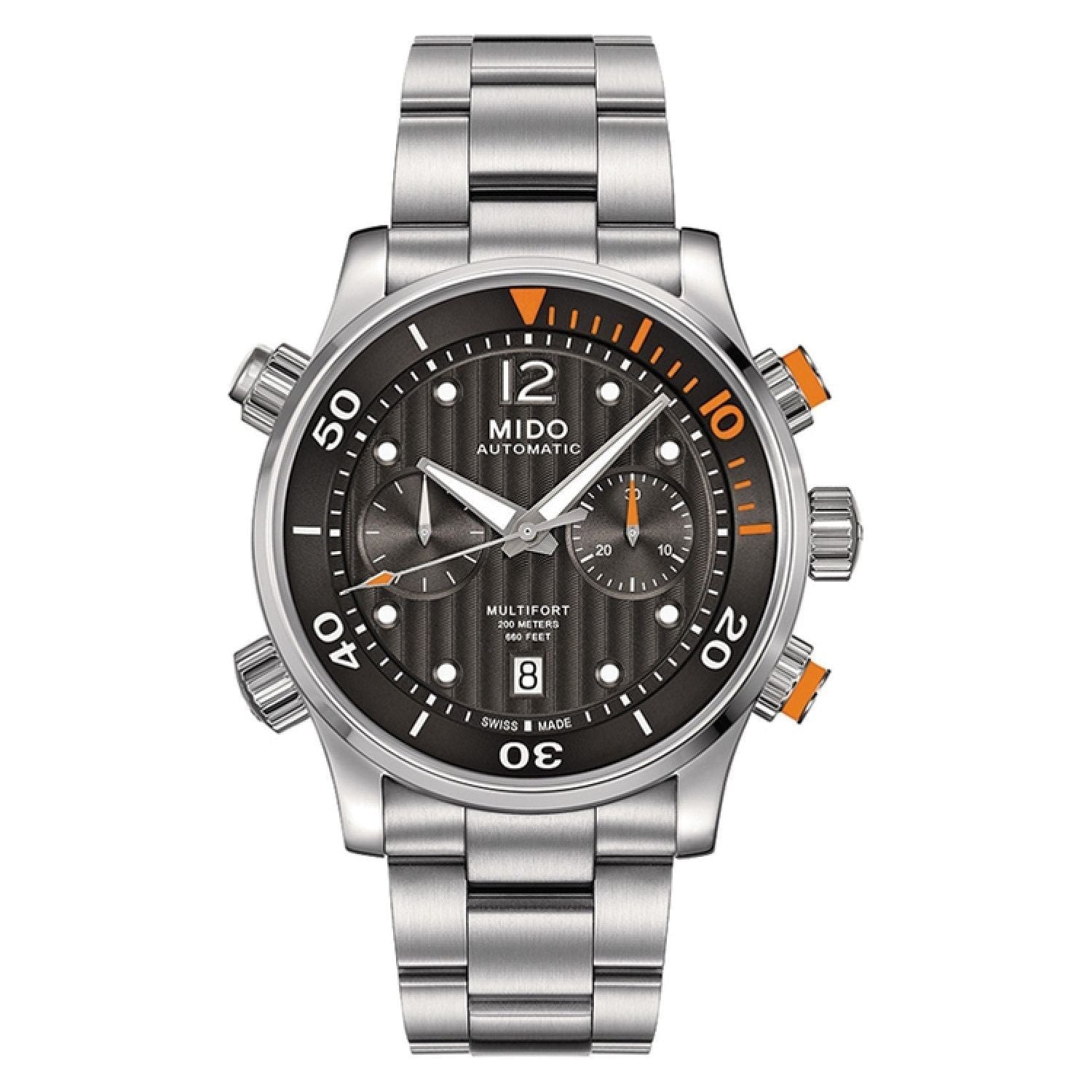 MIDO Mod. MULTIFORT TWO CROWNS