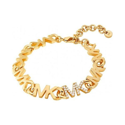 MICHAEL KORS PREMIUM COLLECTION Mod. BRASS Bracelet MICHAEL KORS JEWELS Light Goldenrod