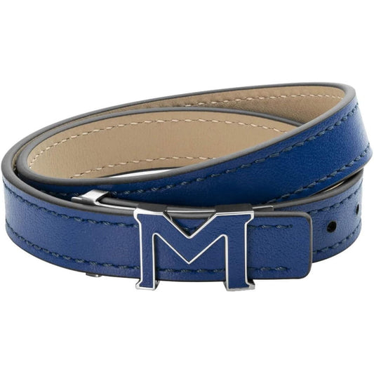 MONTBLANC LEATHER Mod. M LOGO Bracelet,LEATHER GOODS,Men,Other Accessories - Accessories,Unisex,Women