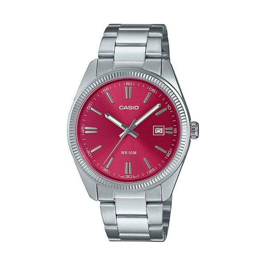 CASIO COLLECTION Mod. DATE - CHERRY RED ***SPECIAL OFFER*** WATCHES CASIO COLLECTION & VINTAGE Gray