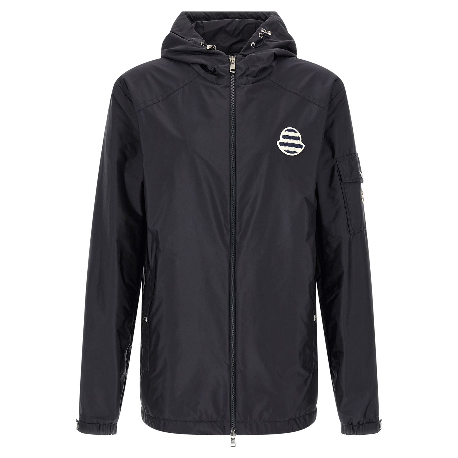 Moncler Blue Polyamide Shell Jacket