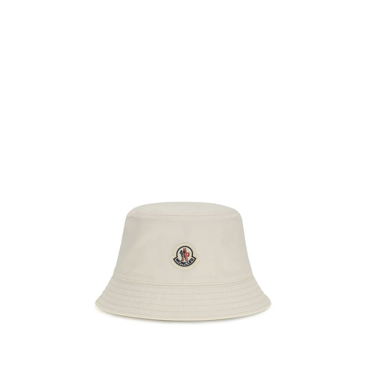 Moncler White Polyester Bucket Hat 1728,72470364320,Accessories,Bucket Hats - Hats - Accessories,Hats - Accessories,M,Moncler,New with tags,S,White,Women
