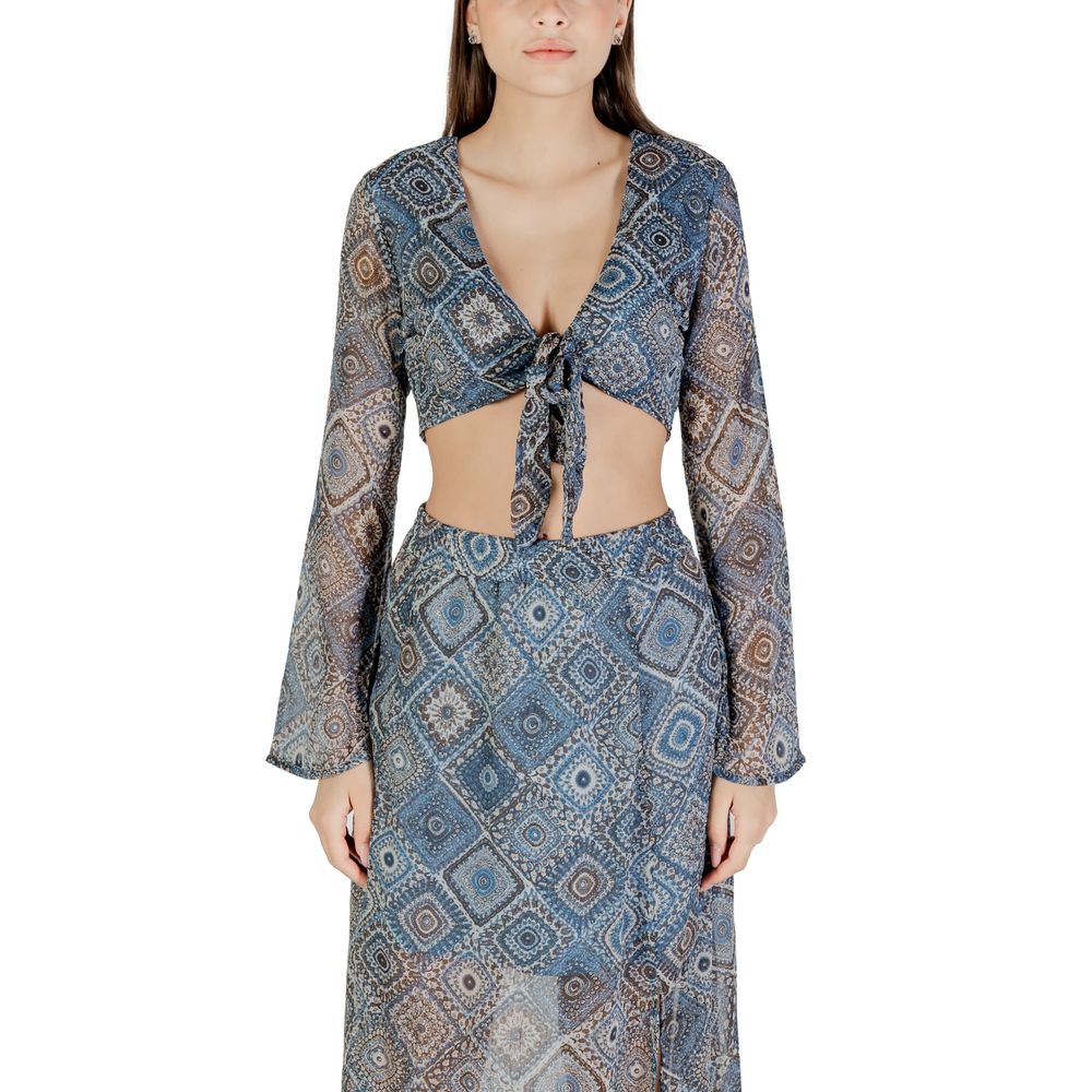 Only Blue Recycled Polyester Top