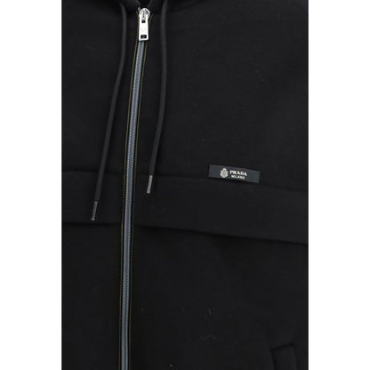 Prada Black Polyester Shell Jacket