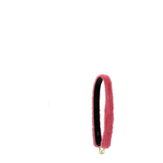 Prada Pink Fur Shoulder Bag