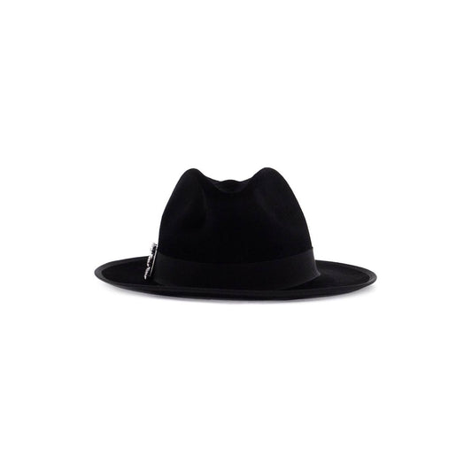 Roger Vivier "felted wool fedora très vivier Scarves Hats & Gloves Roger Vivier Black