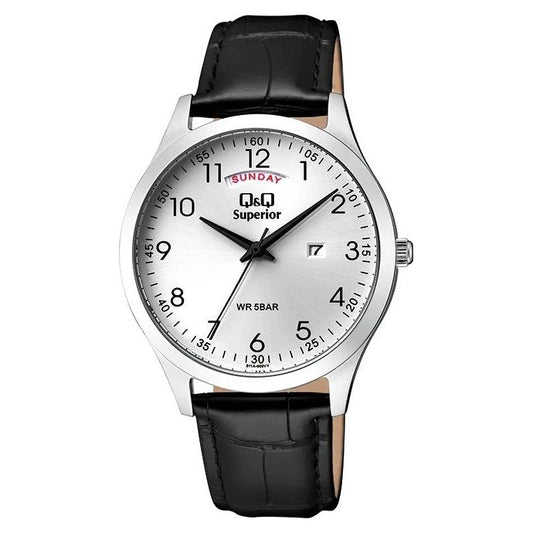 Q&Q SUPERIOR Mod. S11A-002VY WATCHES Q&Q SUPERIOR Black