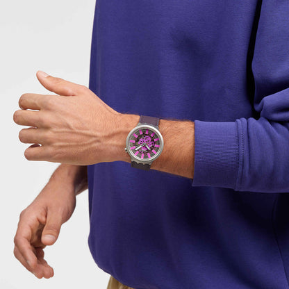 SWATCH Mod. AUDACIOUS ACAI READY STOCKED WATCHES,Wristwatch