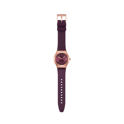 SWATCH Mod. BURGUNDY STORY READY STOCKED WATCHES,Wristwatch