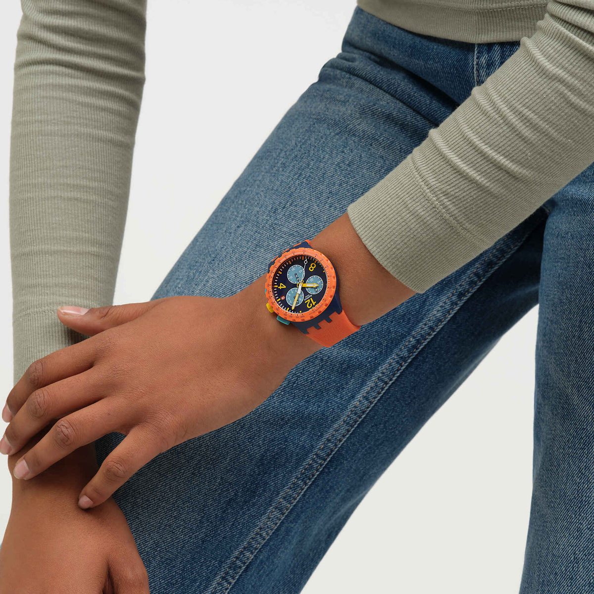 SWATCH Mod. CAMO FLASH READY STOCKED WATCHES,Wristwatch