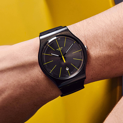 SWATCH Mod. CHARCOLAZING READY STOCKED WATCHES,Wristwatch