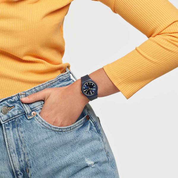 SWATCH Mod. SIR BLUE READY STOCKED WATCHES,Wristwatch