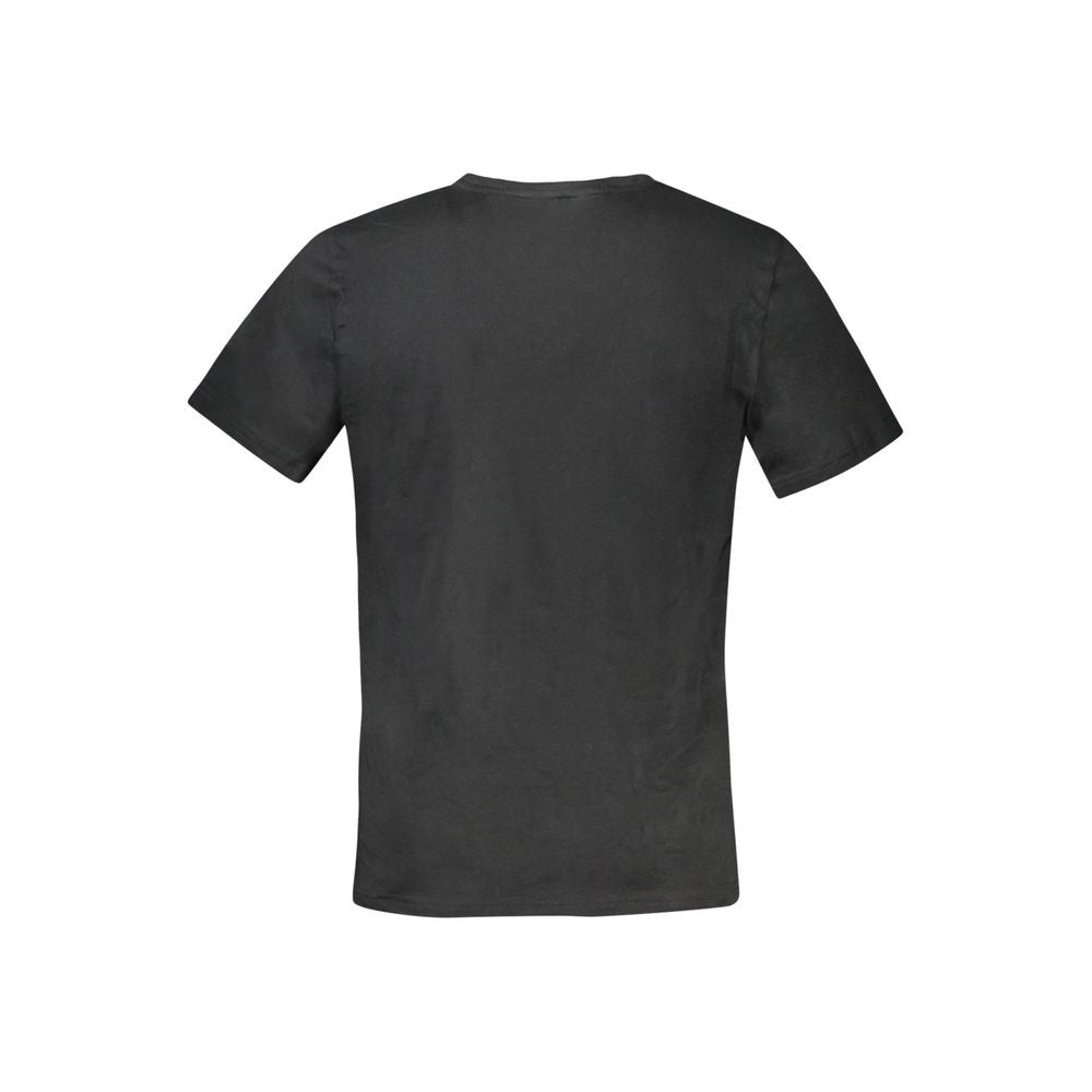 Tommy Hilfiger Black Cotton Men's T-Shirt