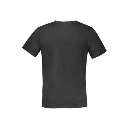 Tommy Hilfiger Black Cotton Men's T-Shirt