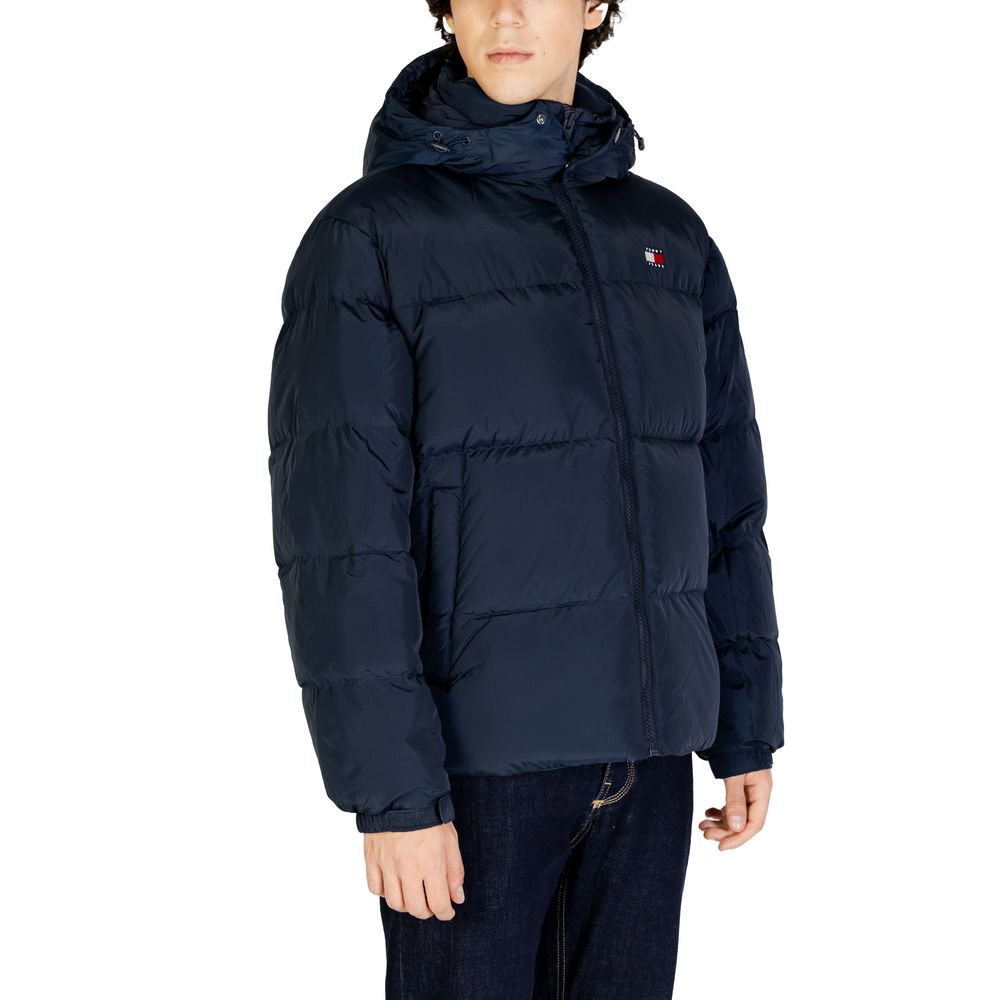 Tommy Hilfiger Jeans Blue Recycled Polyester Coat