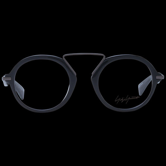 YOHJI YAMAMOTO MOD. YY1017 49914 SUNGLASSES & EYEWEAR YOHJI YAMAMOTO EYEWEAR Black