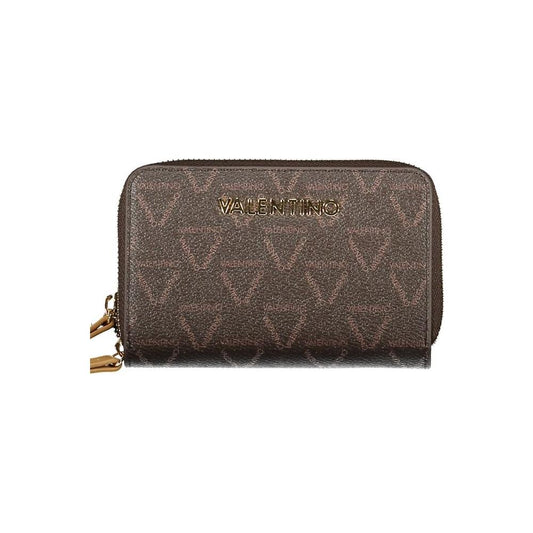 Valentino Bags Brown Polyethylene Women Wallet