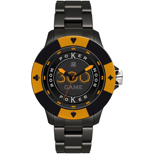 LIGHT TIME Mod. POKER WATCHES LIGHT TIME Black