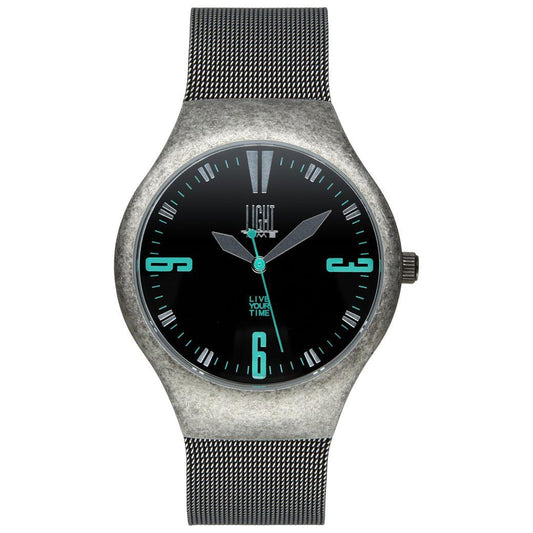 LIGHT TIME Mod. MESH VINTAGE WATCHES LIGHT TIME Black
